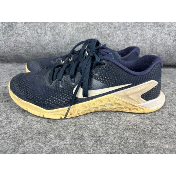 Nike Metcon 4 Sneakers Women's 8 Blue Running Trainers Low Top 924593-402 - Picture 1 of 7